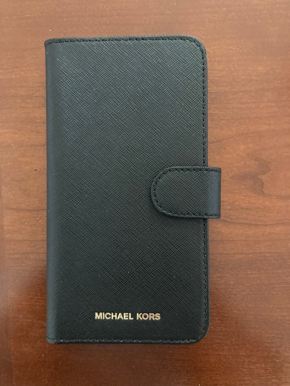 Michael Kors iPhone 7 / 8 Plus Leather Phone Folio Wallet Case